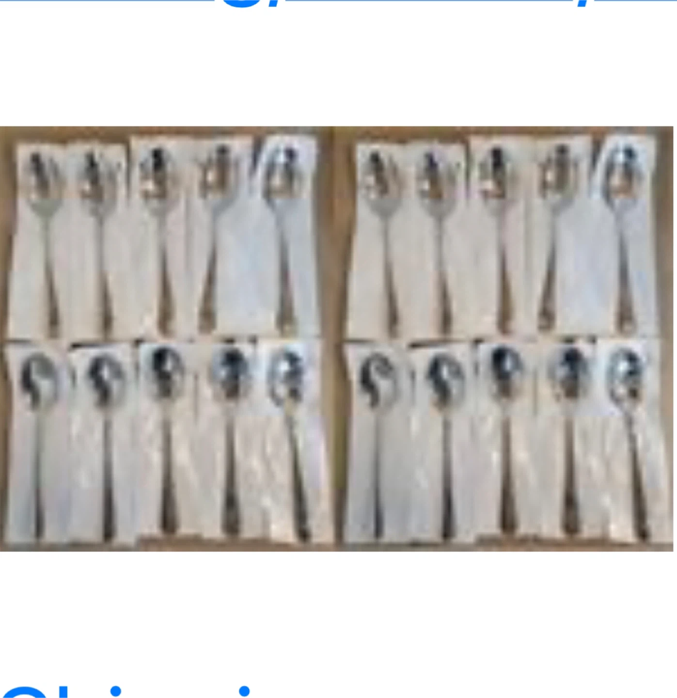 Set of 20 Individually Wrapped Spoons - New!