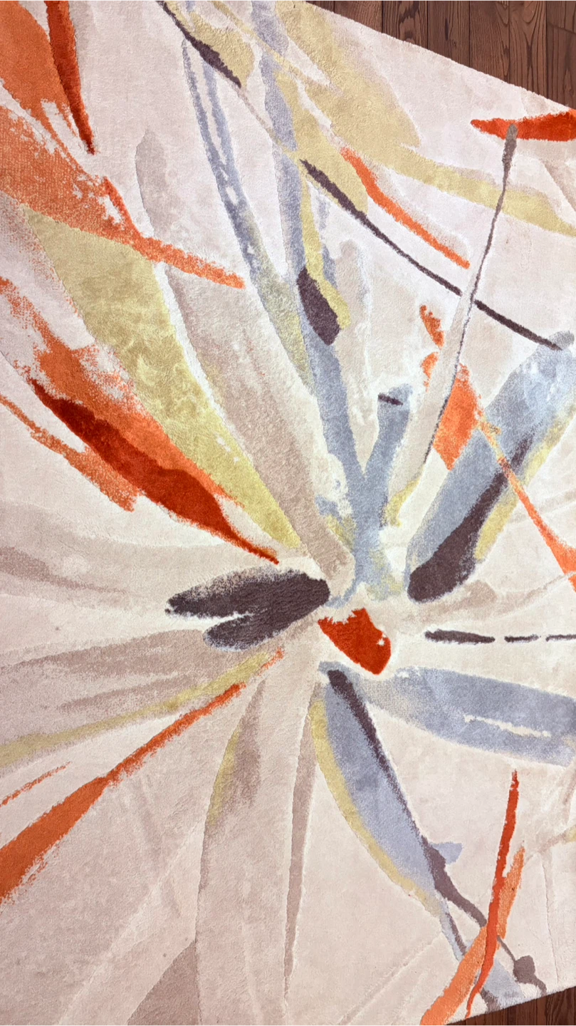 Abstract Pattern Area Rug
