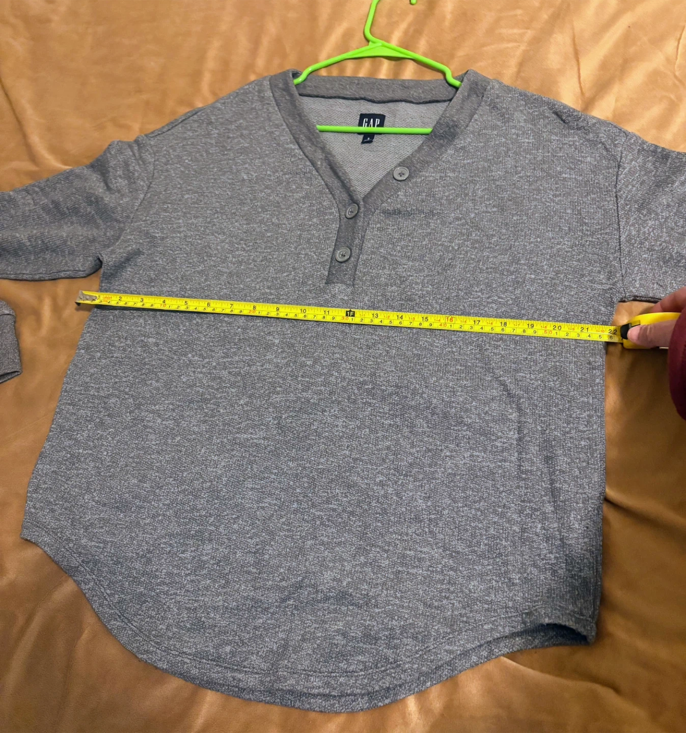 GAP Gray Long Sleeve Shirt - Size S - photo 4