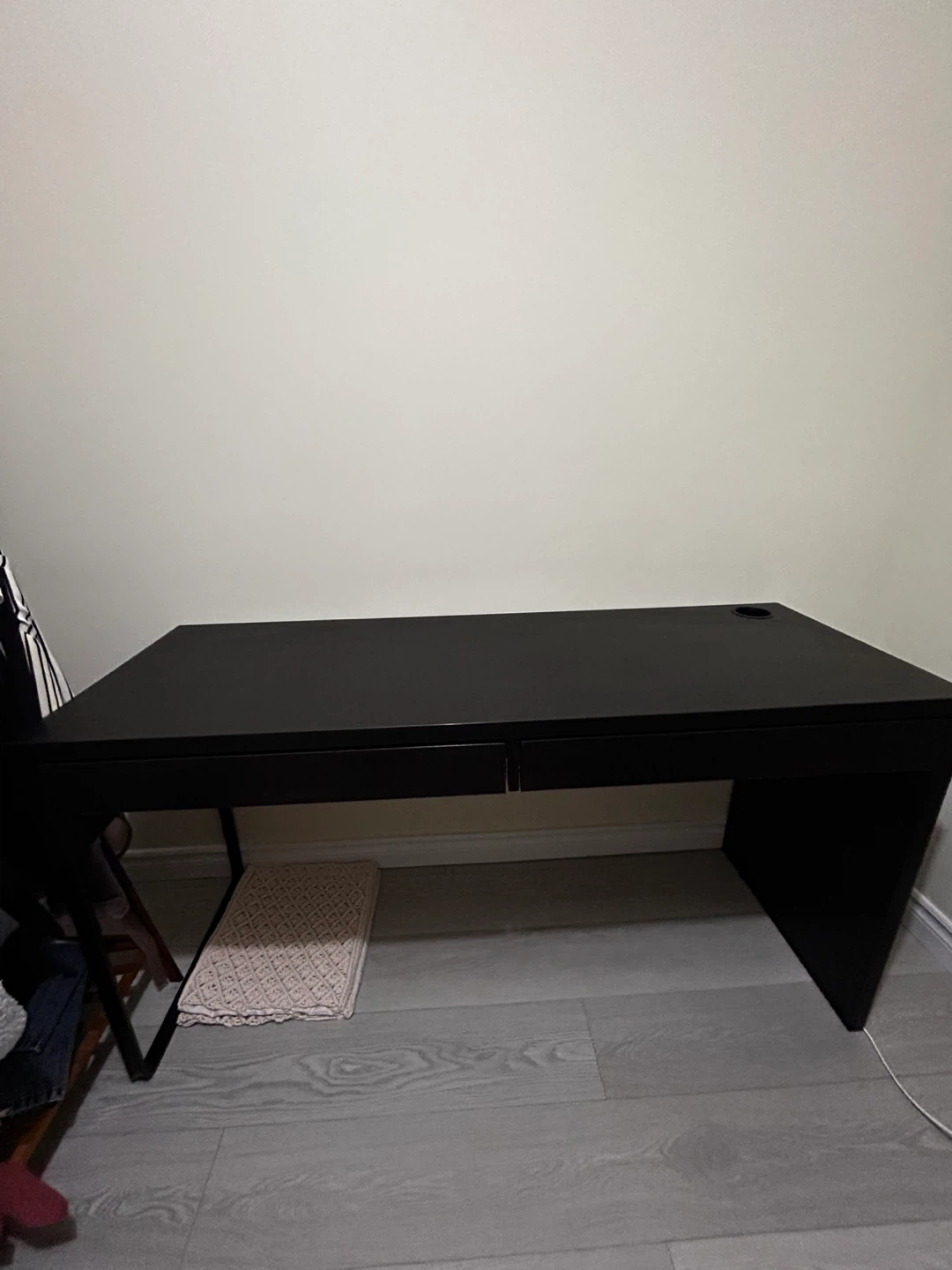 IKEA Desk - Black - 55 7/8" Length - photo 2