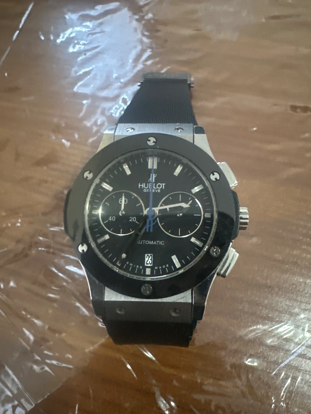 Hublot Geneve Black Watch