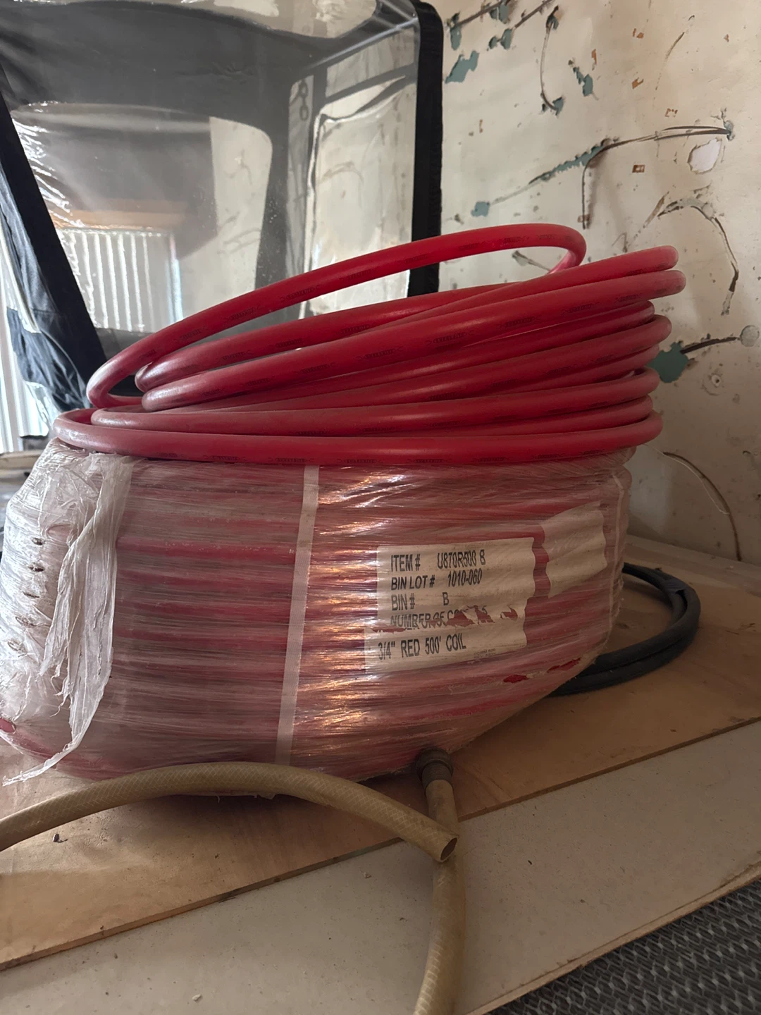 3/4" Red 500' Coil