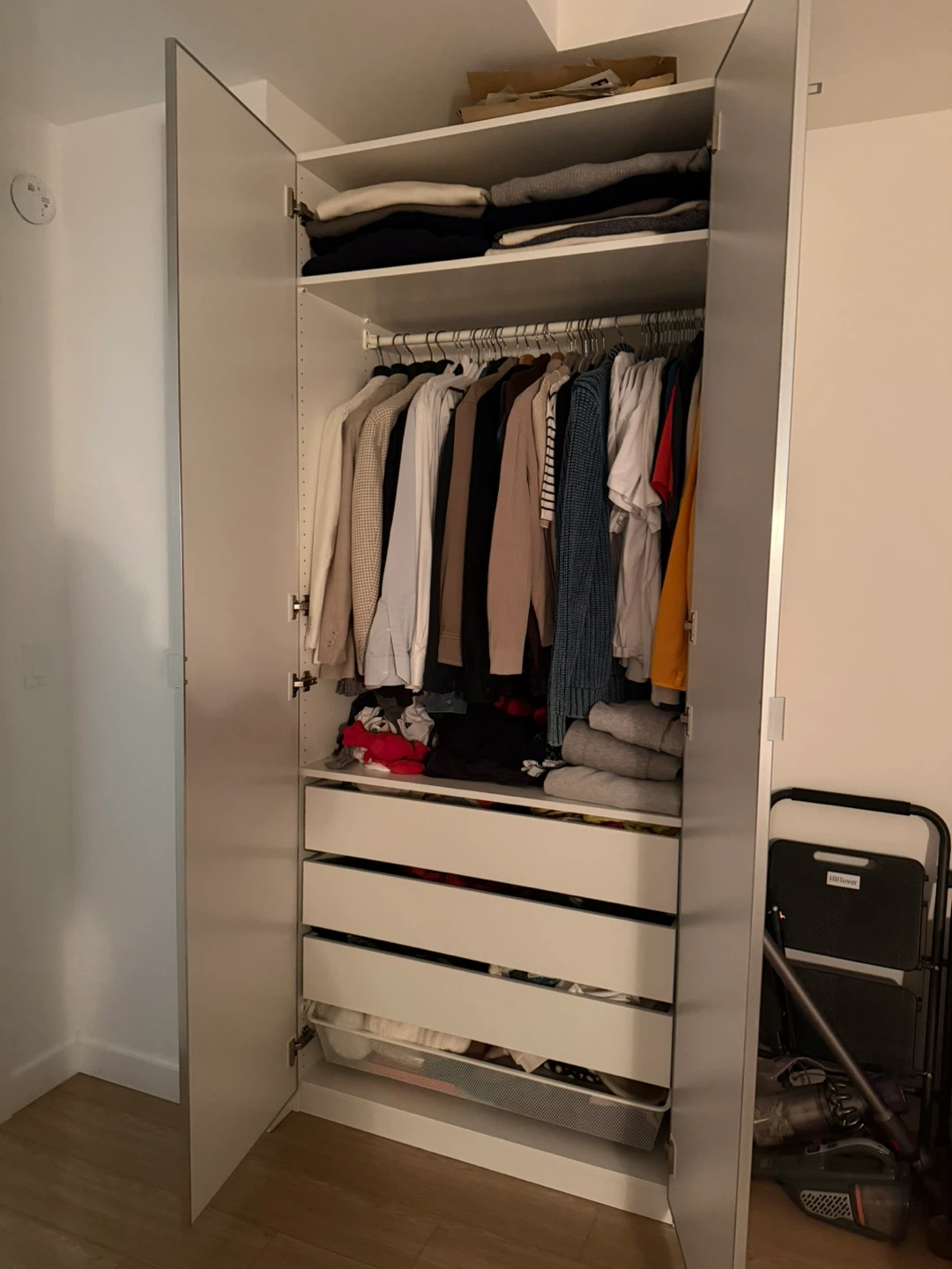 IKEA PAX Wardrobe System with Mirror Doors