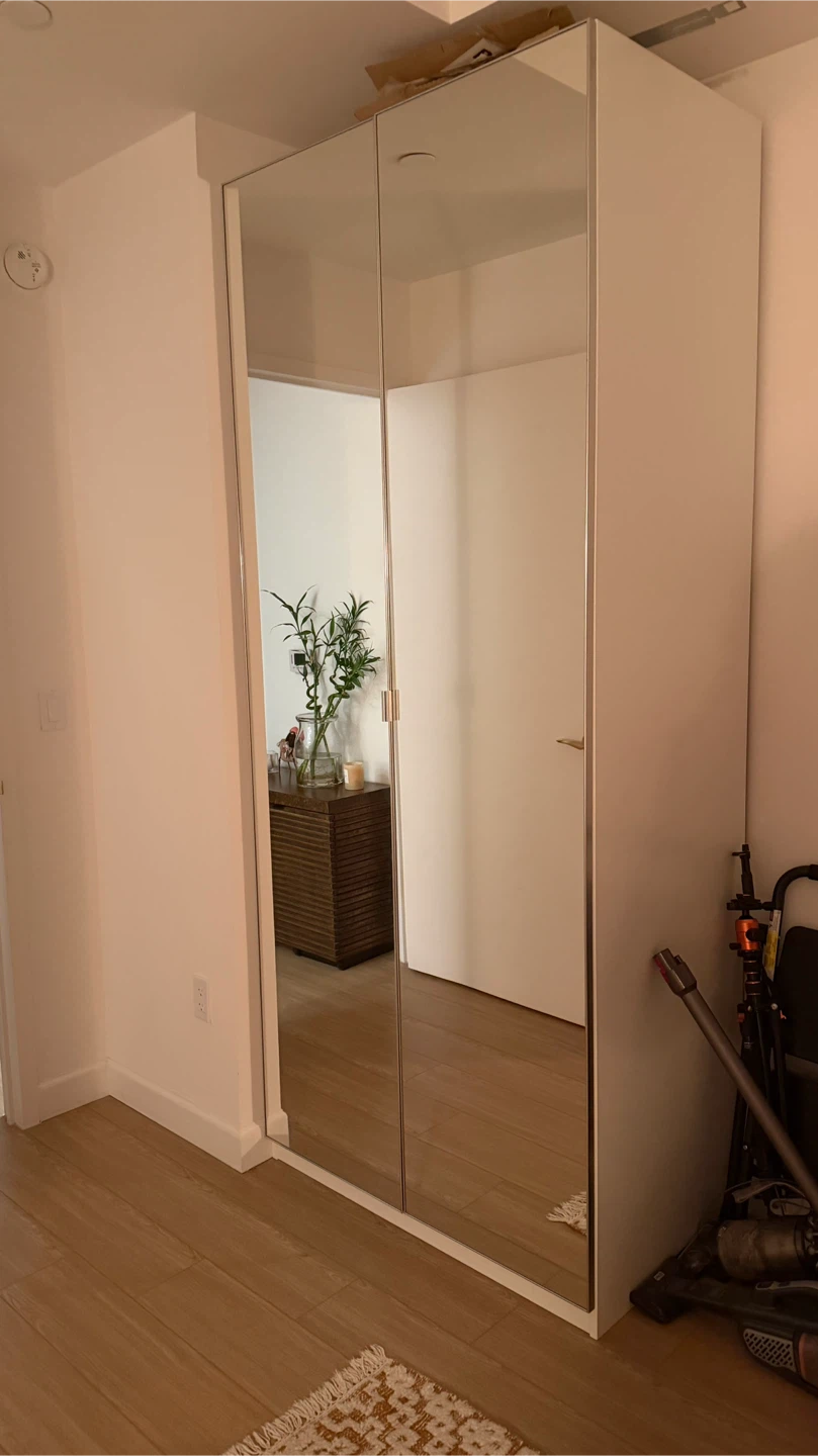 IKEA PAX Wardrobe System with Mirror Doors - photo 2