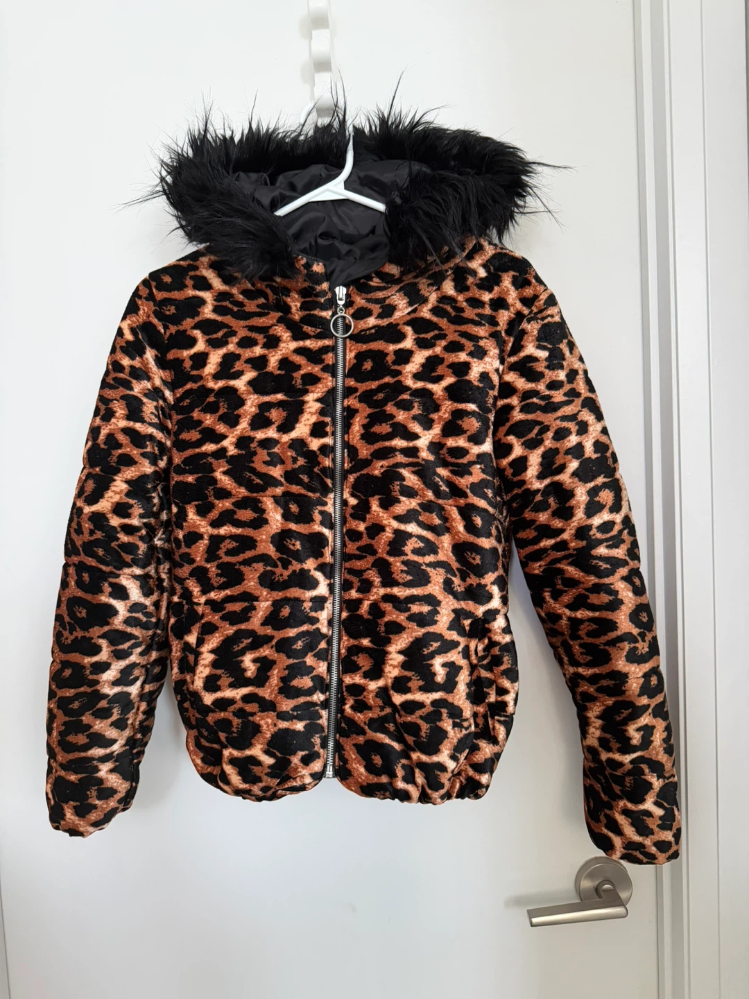 KASIDE Leopard Print Jacket - Size M