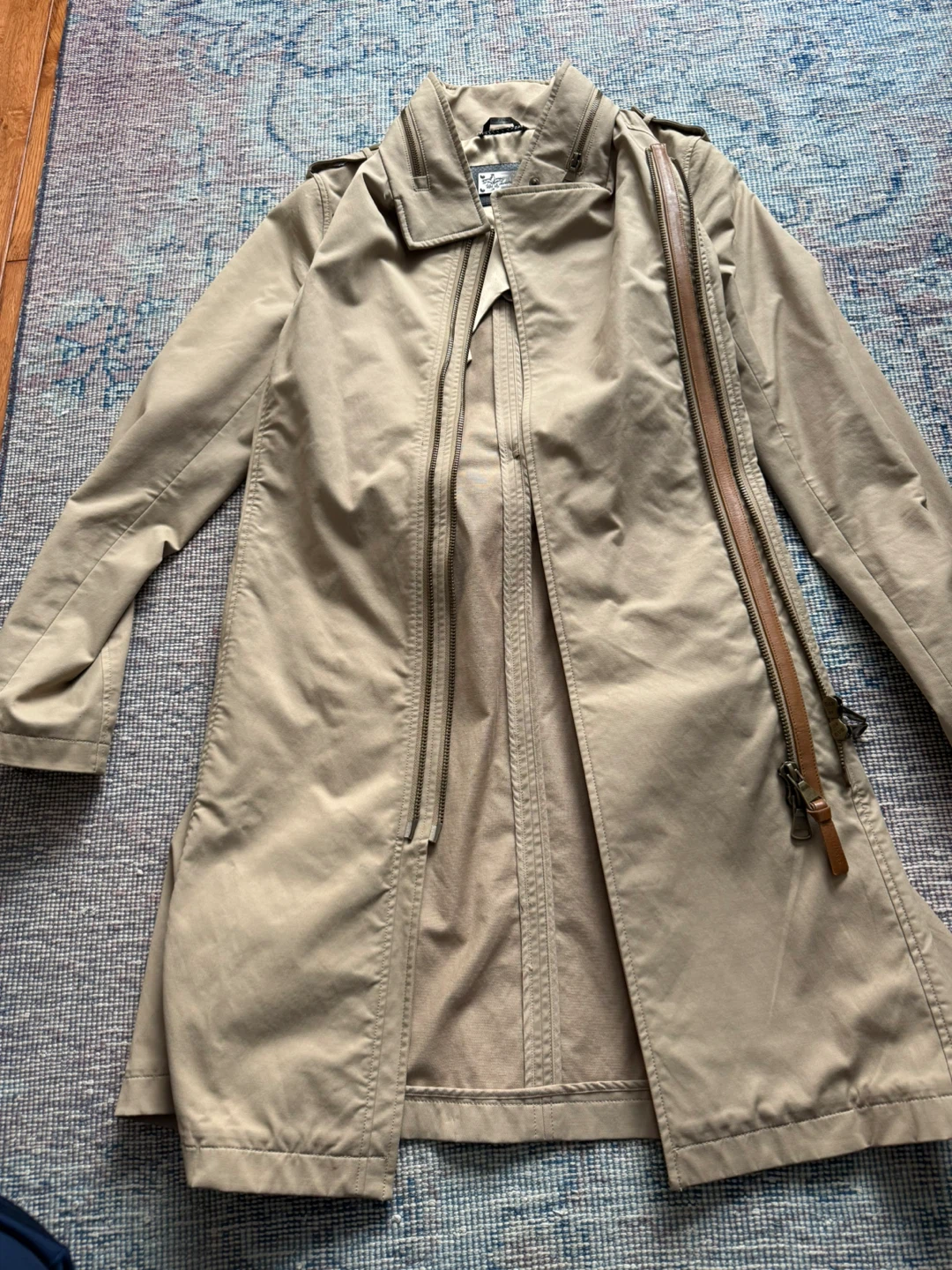 Mackage Beige Trench Coat - Size M/M - photo 2