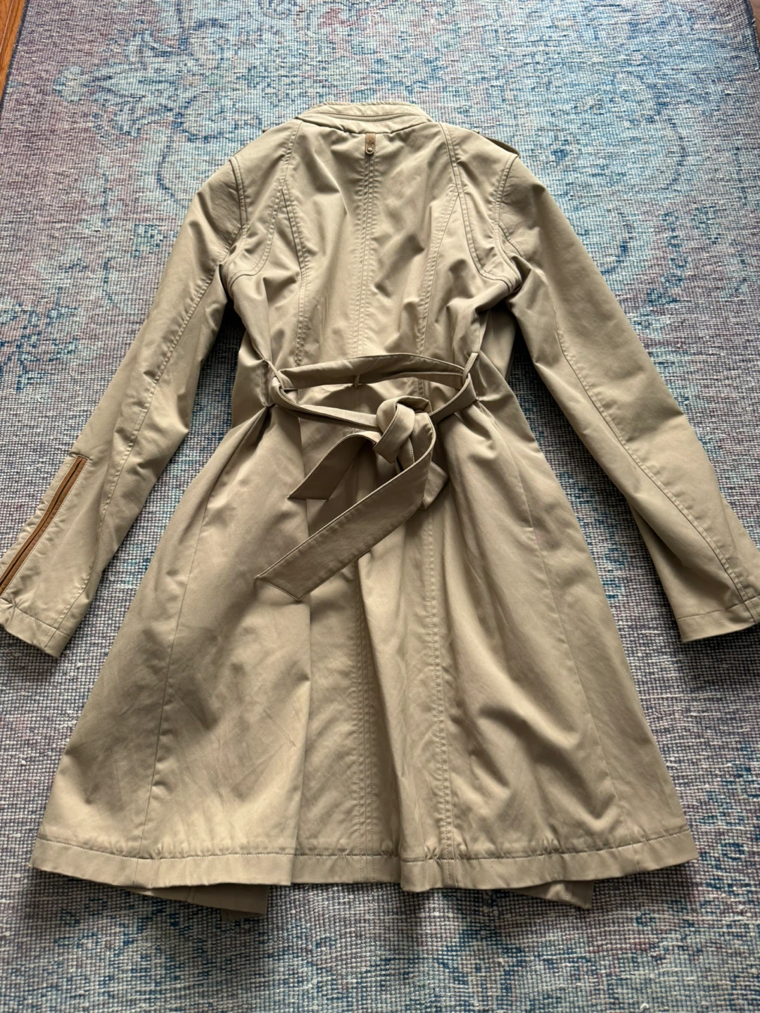 Mackage Beige Trench Coat - Size M/M - photo 4
