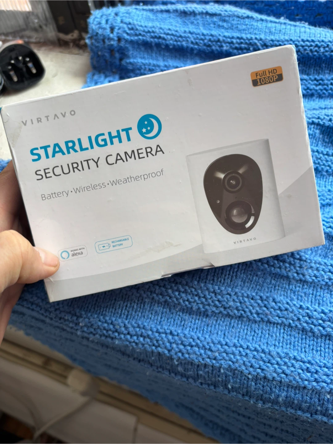 VIRTAVO Starlight Security Camera - New in Box!