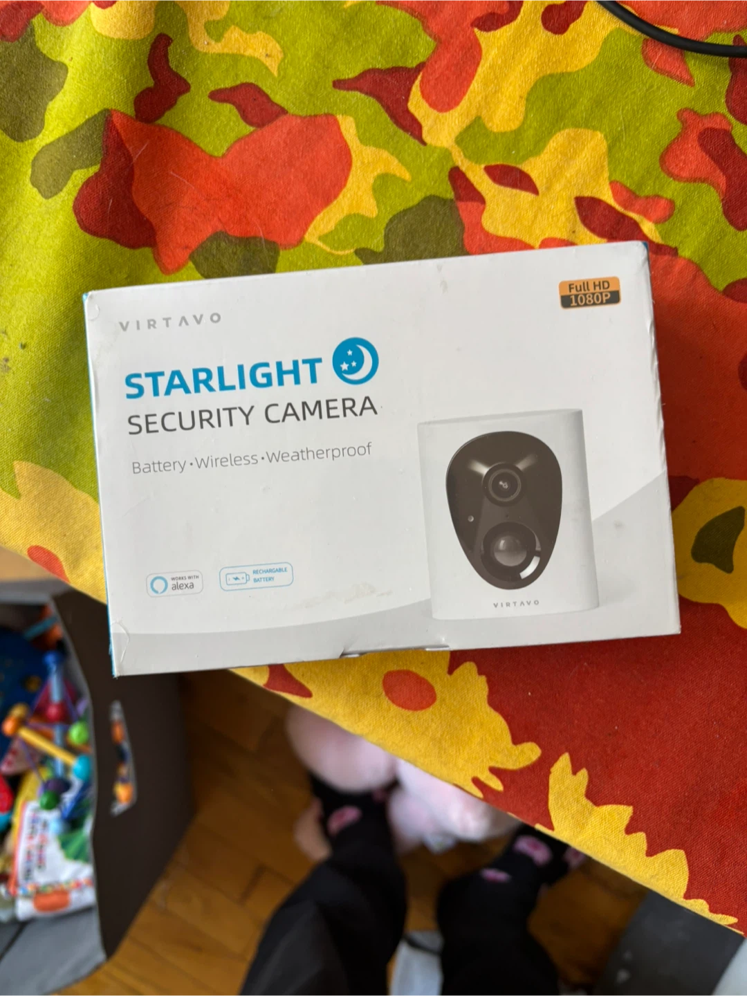 VIRTAVO Starlight Security Camera - New in Box! - photo 3