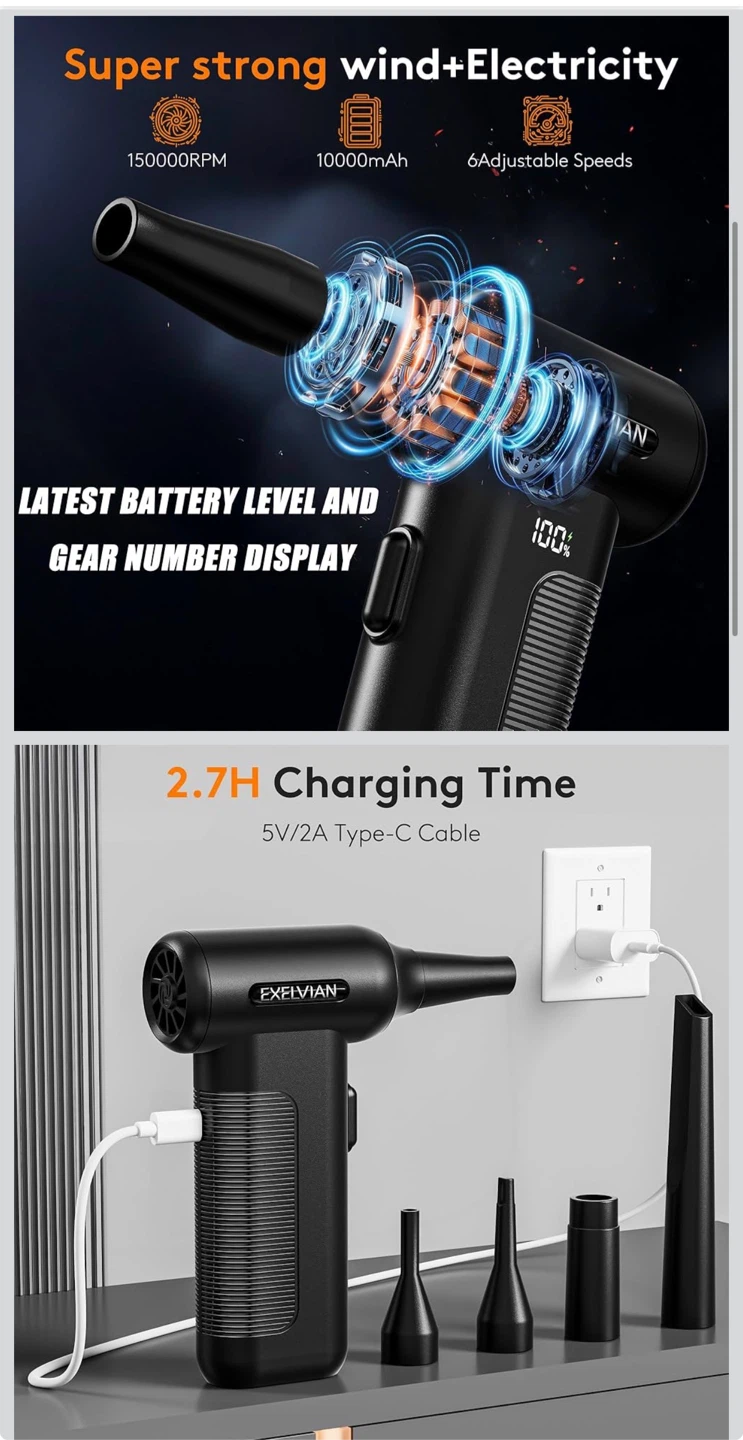 Cordless Air Duster - photo 2