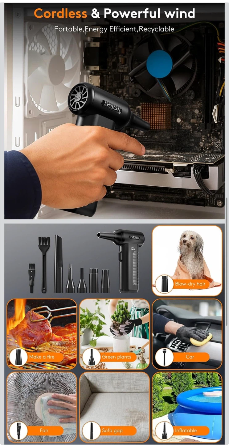 Cordless Air Duster - photo 3