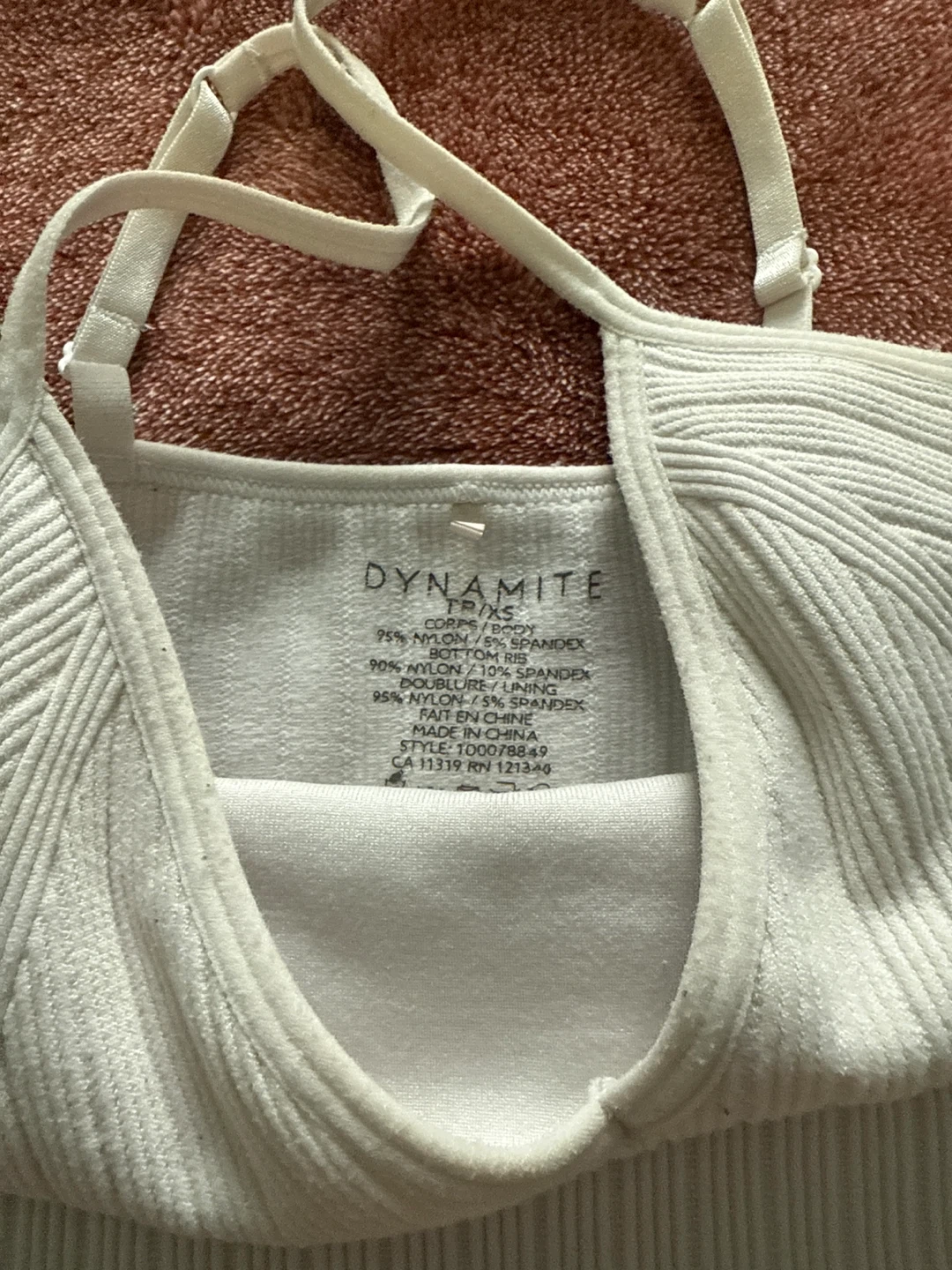 Dynamite White Cami - Size XS/S - photo 2