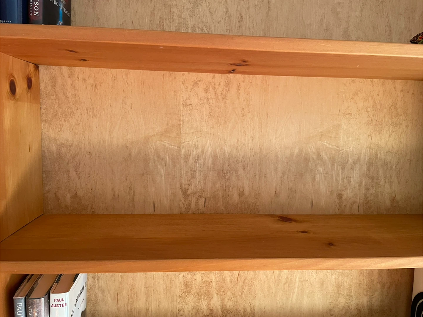 Pair of Custom Handmade Wooden Bookcases - photo 3