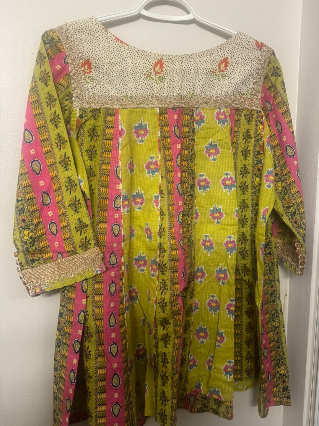 3pcs Floral Print Salwar Kameez Suit - photo 3