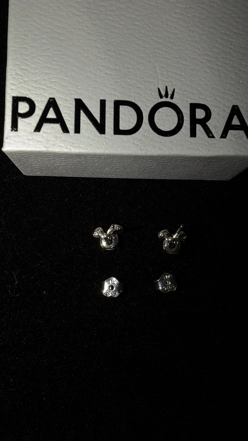 Disney Mickey Mouse & Minnie Mouse Sparkling Stud Earrings - photo 2