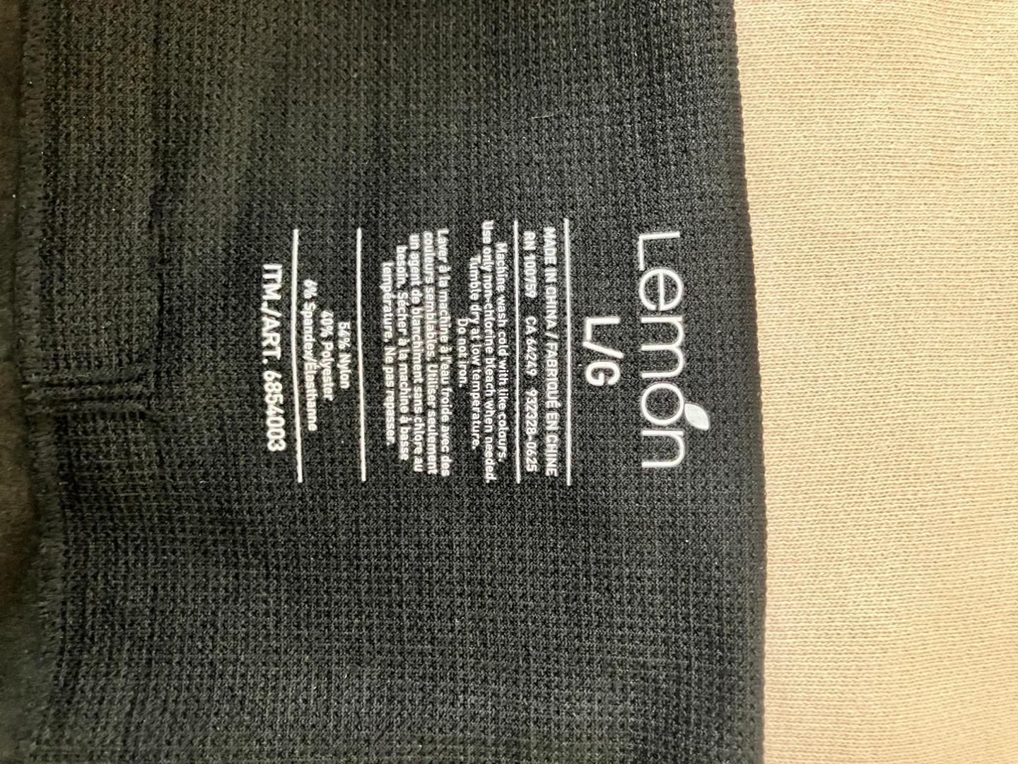 Fleece lined legging by Lemon - photo 3