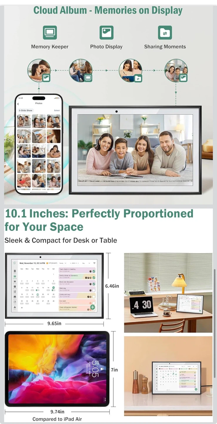 10.1 inch Digital Smart Calendar - photo 4