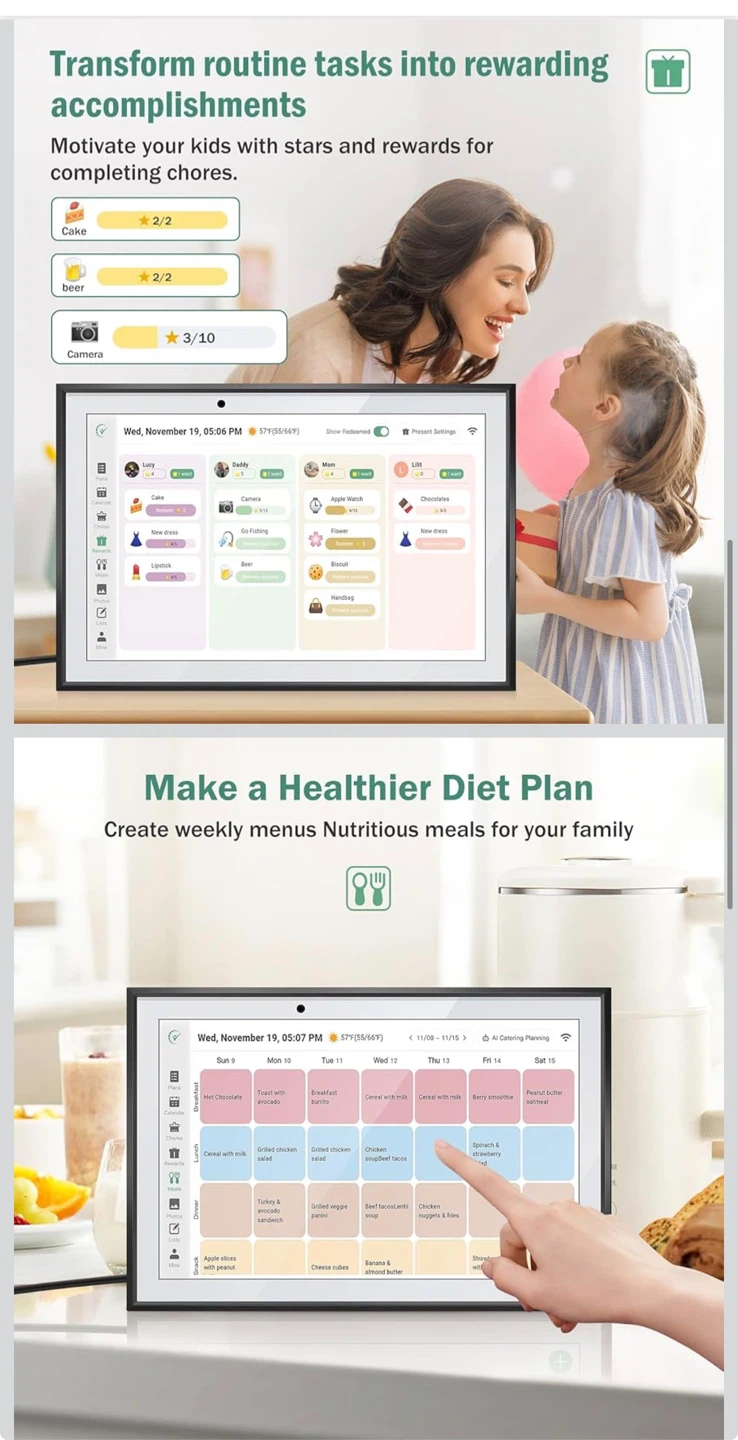 10.1 inch Digital Smart Calendar - photo 3