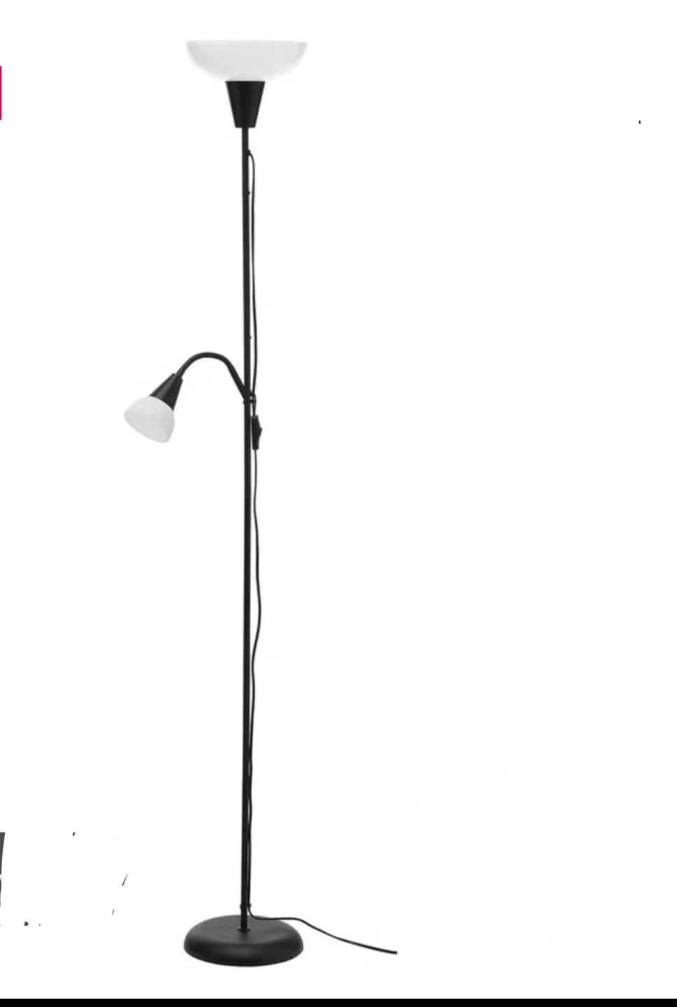 IKEA NYMÅNE Floor Lamp with Reading Arm