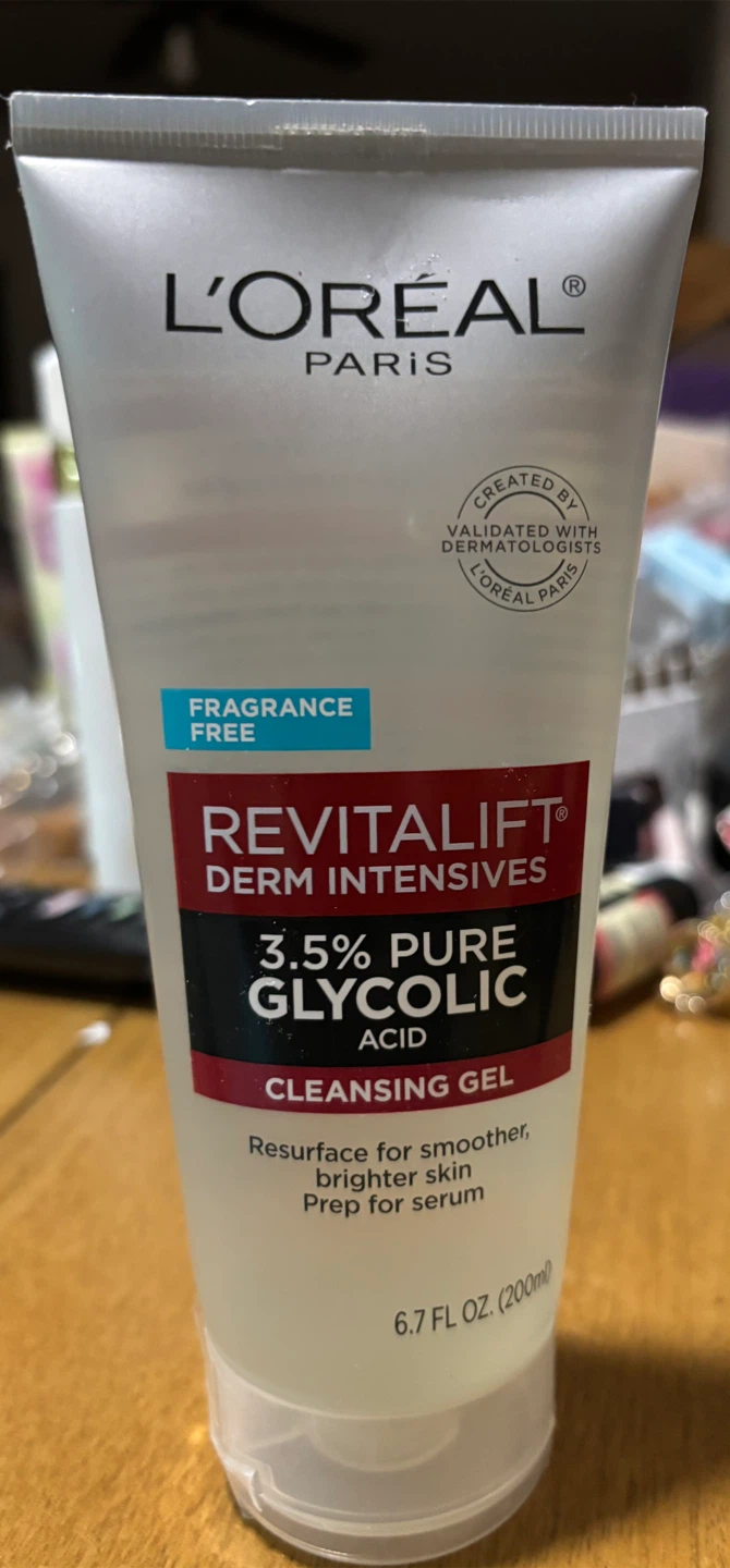 New-L'Oreal Revitalift Derm Intensives Cleansing Gel