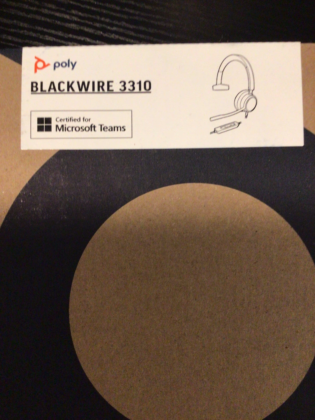 Poly Blackwire 3310 Headset - Certified for Teams - photo 2