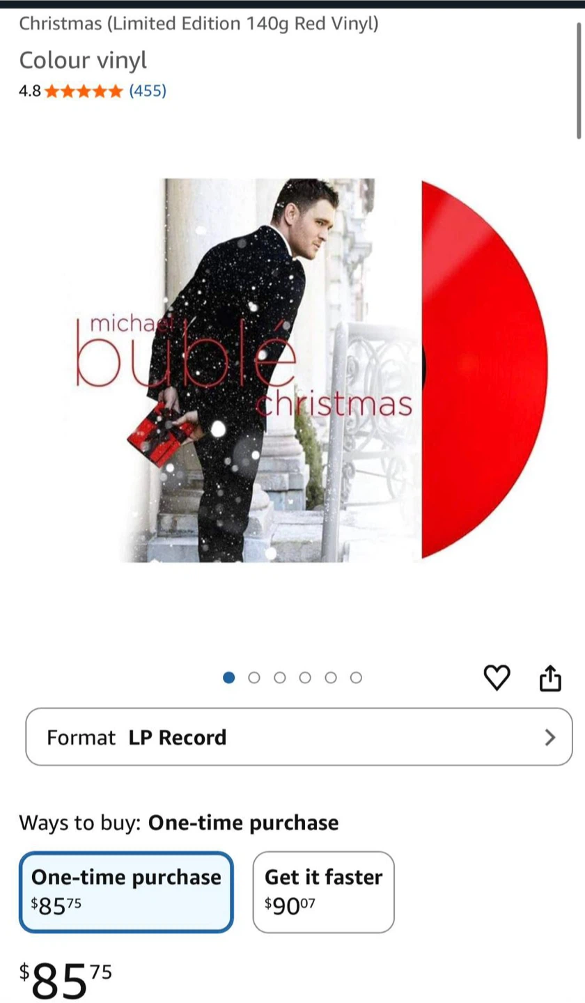 Michael Bublé - Christmas (Limited Edition Red Vinyl)