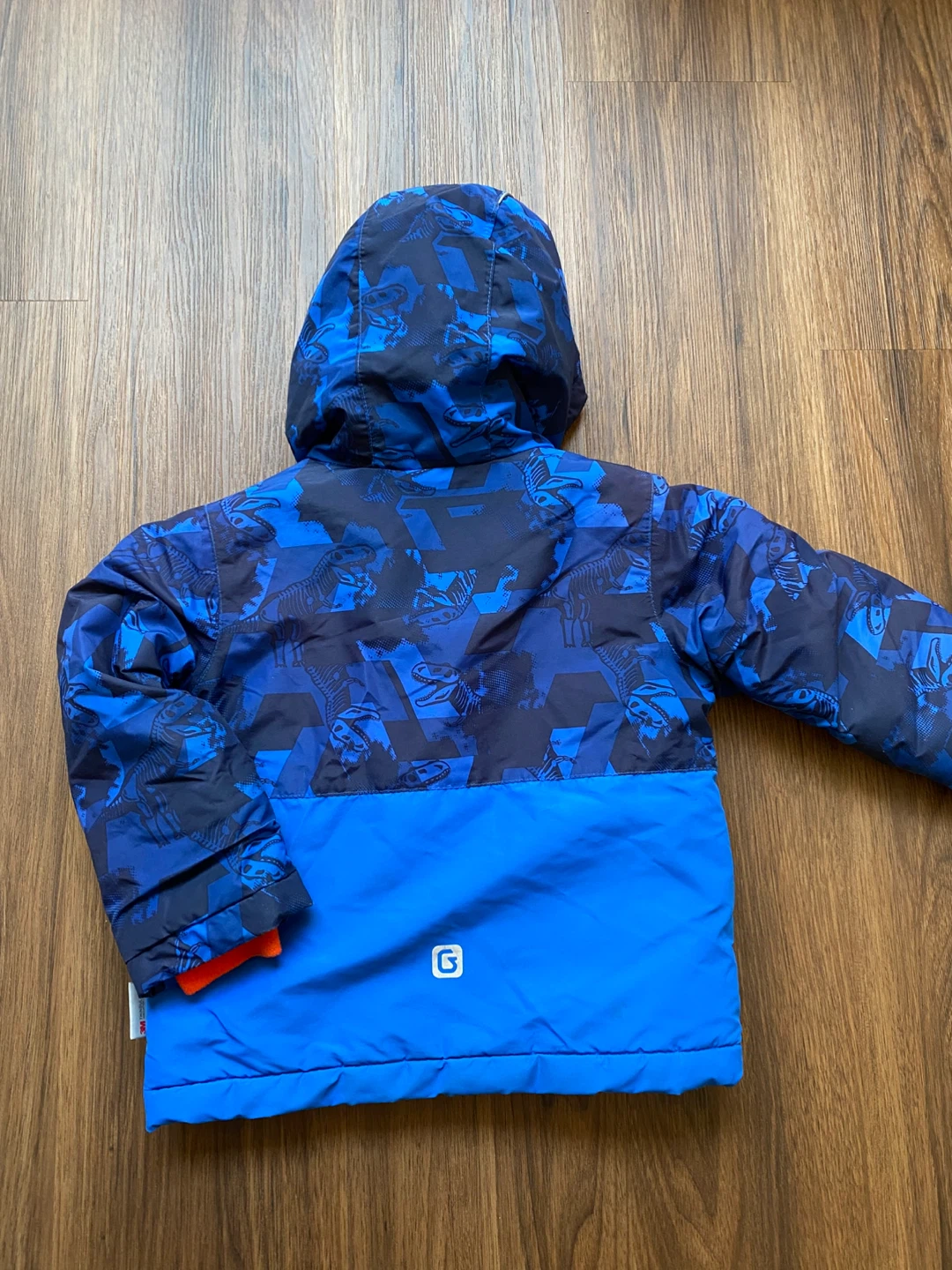 Gusti Blue Dino Snowsuit Set, 24m - photo 2