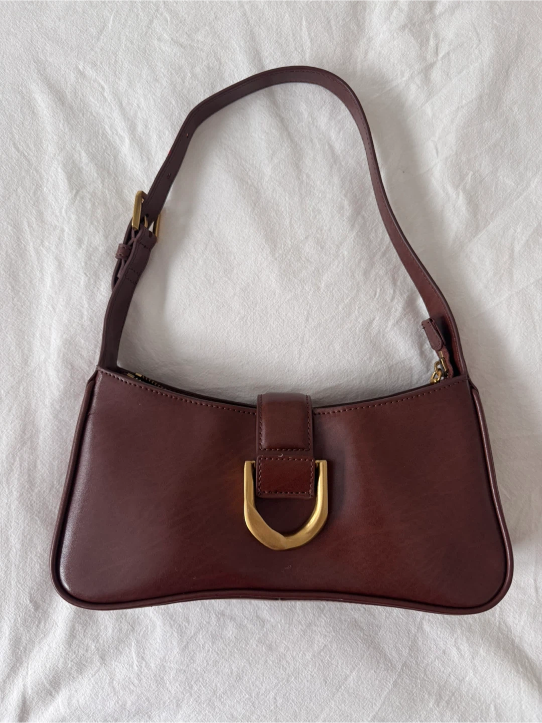 Charles & Keith Brown Shoulder Bag