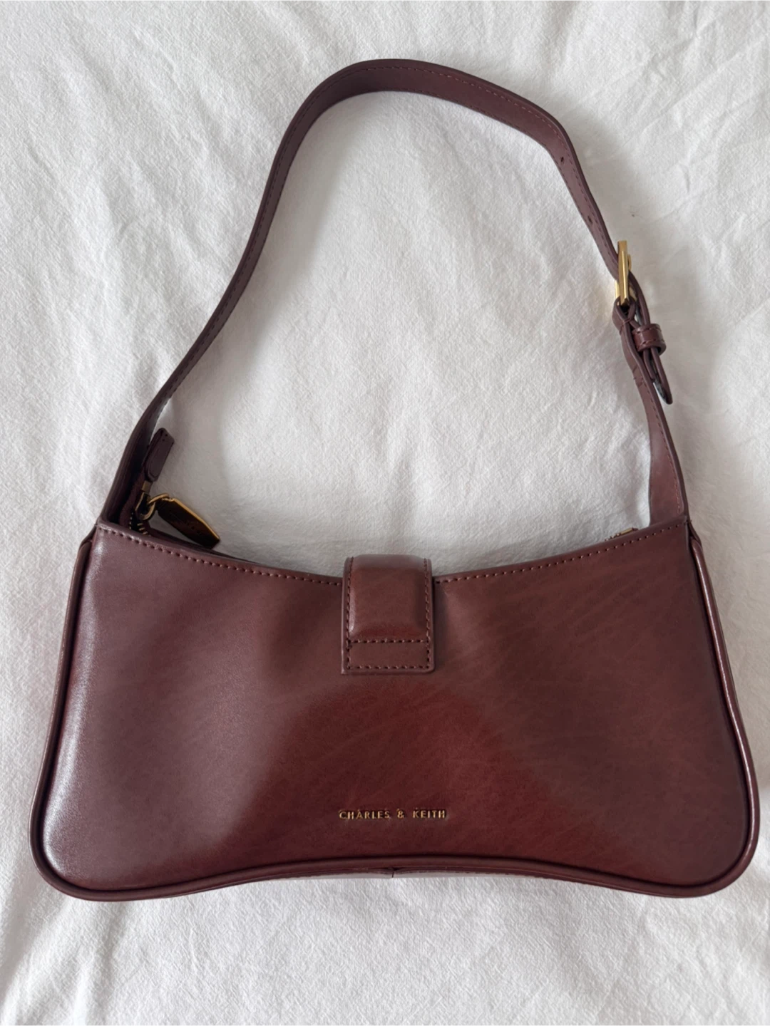 Charles & Keith Brown Shoulder Bag - photo 2