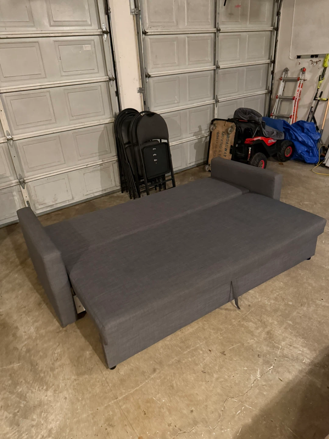 IKEA FRIHETEN 3-seat sofa-bed - Skiftebo blue - photo 3