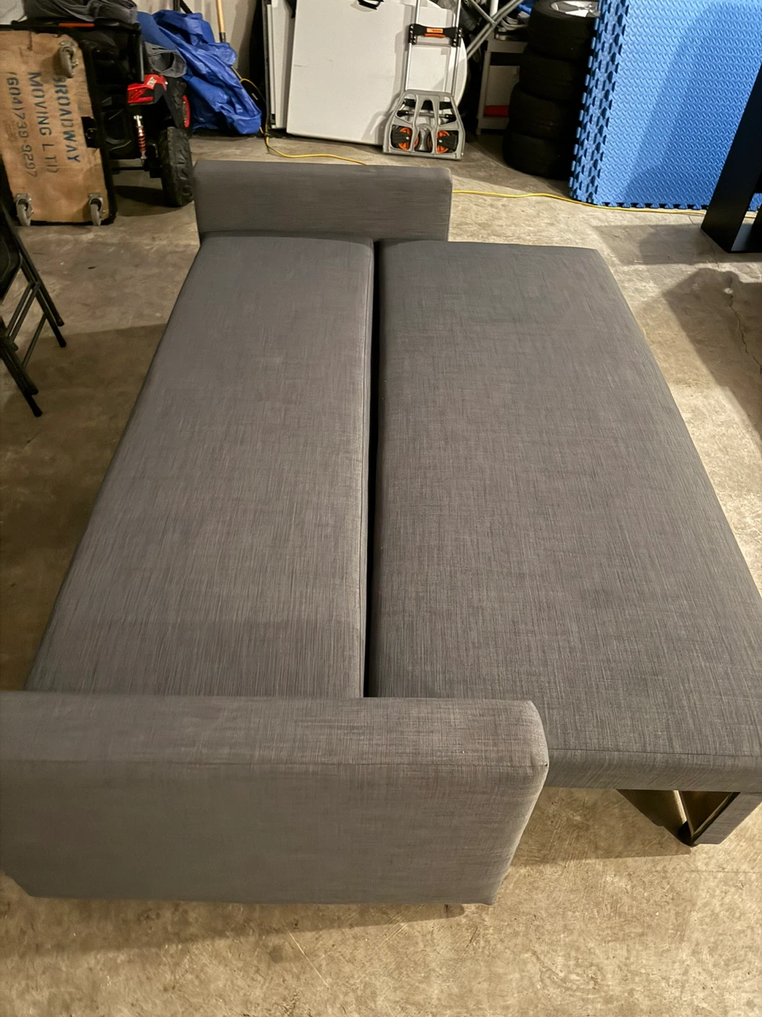 IKEA FRIHETEN 3-seat sofa-bed - Skiftebo blue - photo 4