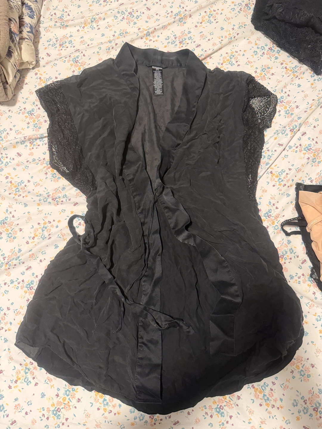 Calvin Klein Black Robe