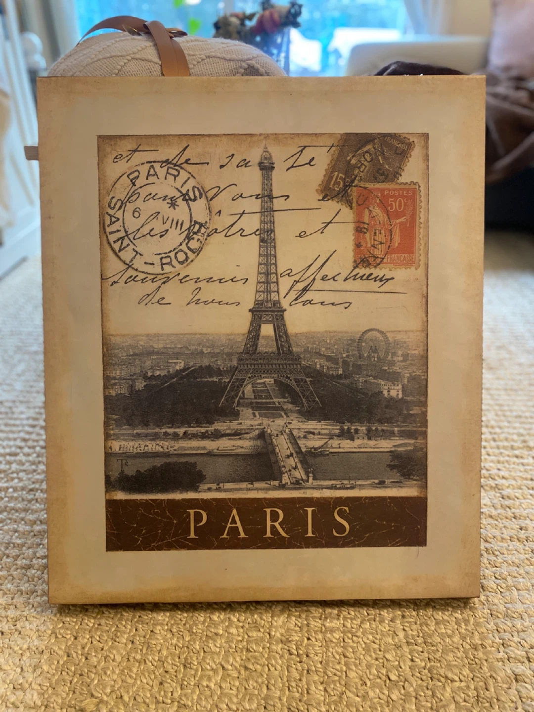 Paris Eiffel Tower Decorative Wall Art