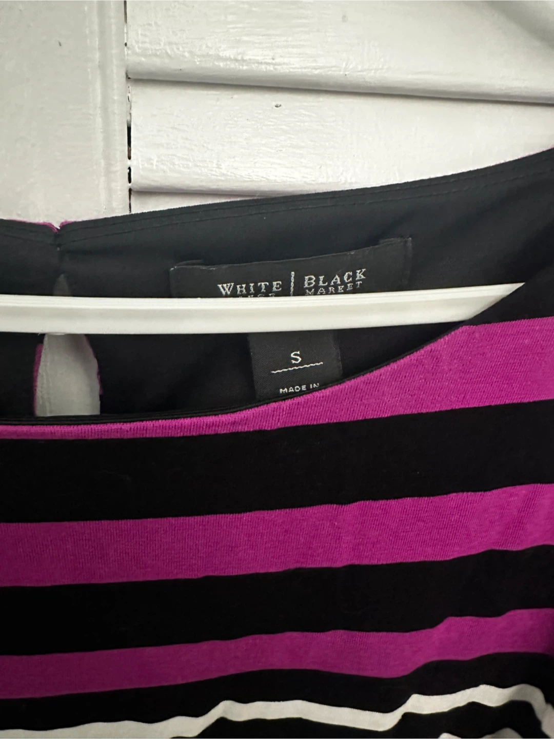 White House Black Market Striped Dress - Size S - photo 3