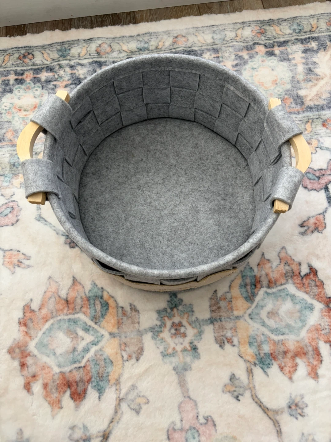 Grey Dog Toy Basket - photo 2