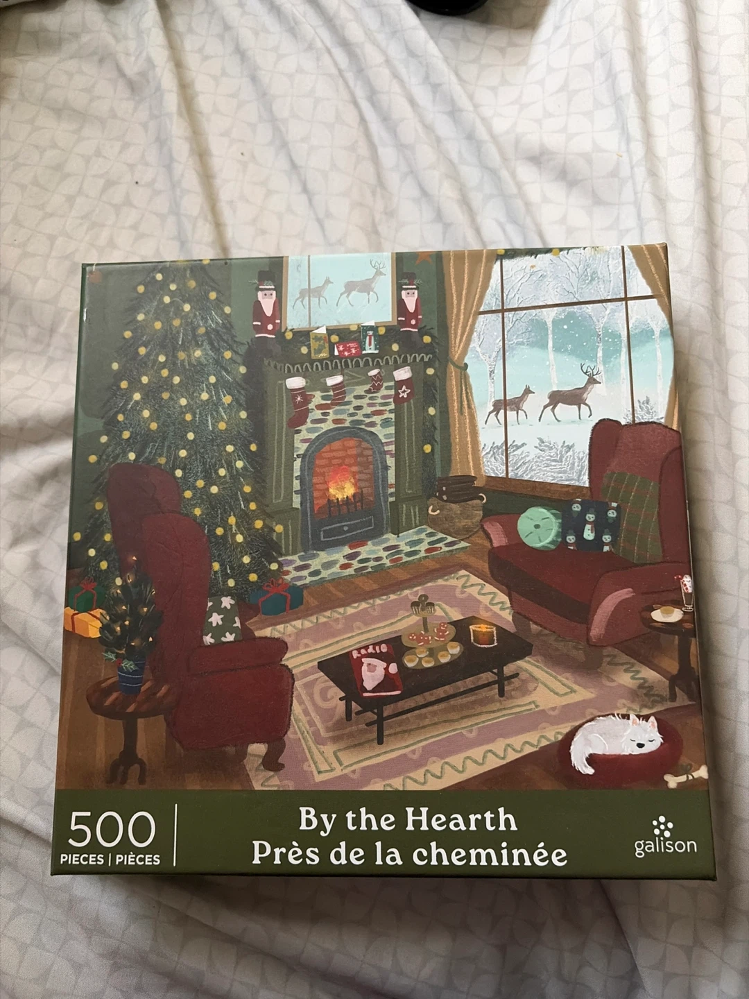 Galison By the Hearth 500 Piece Puzzle