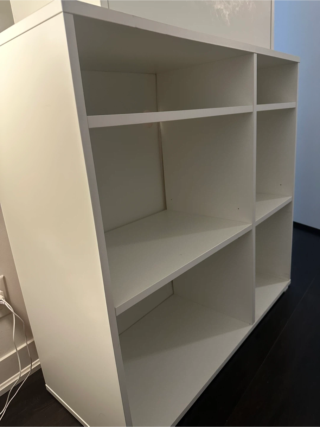 IKEA White Shelf Unit - photo 3