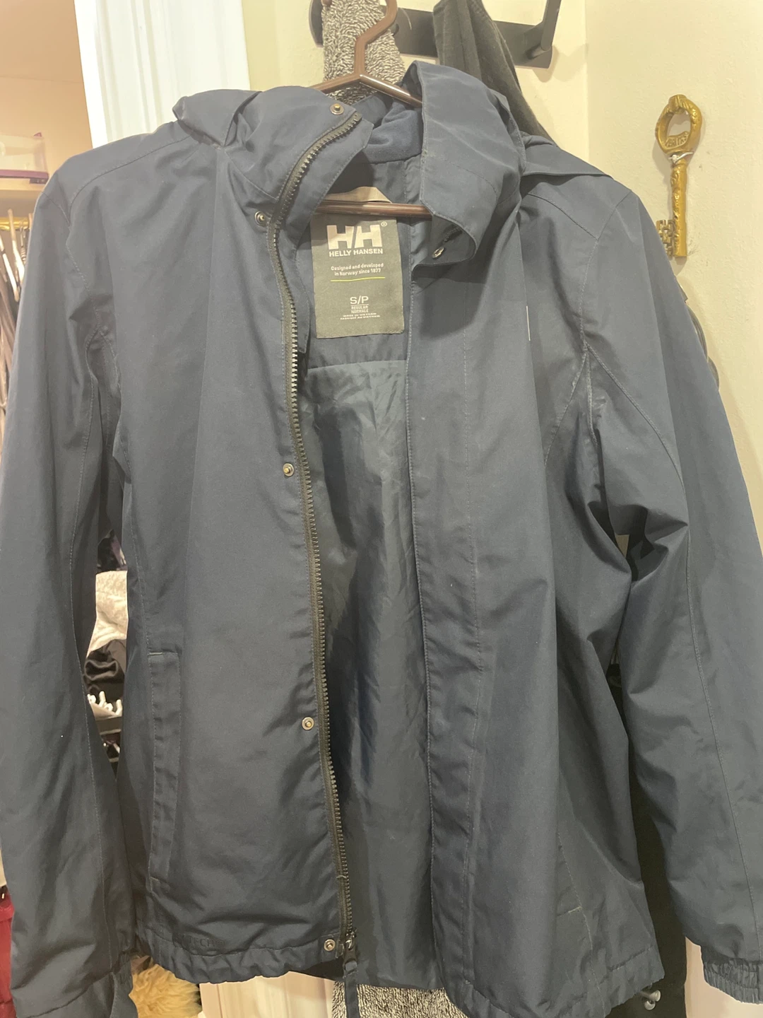 Helly Hansen Navy Blue Jacket - Size S