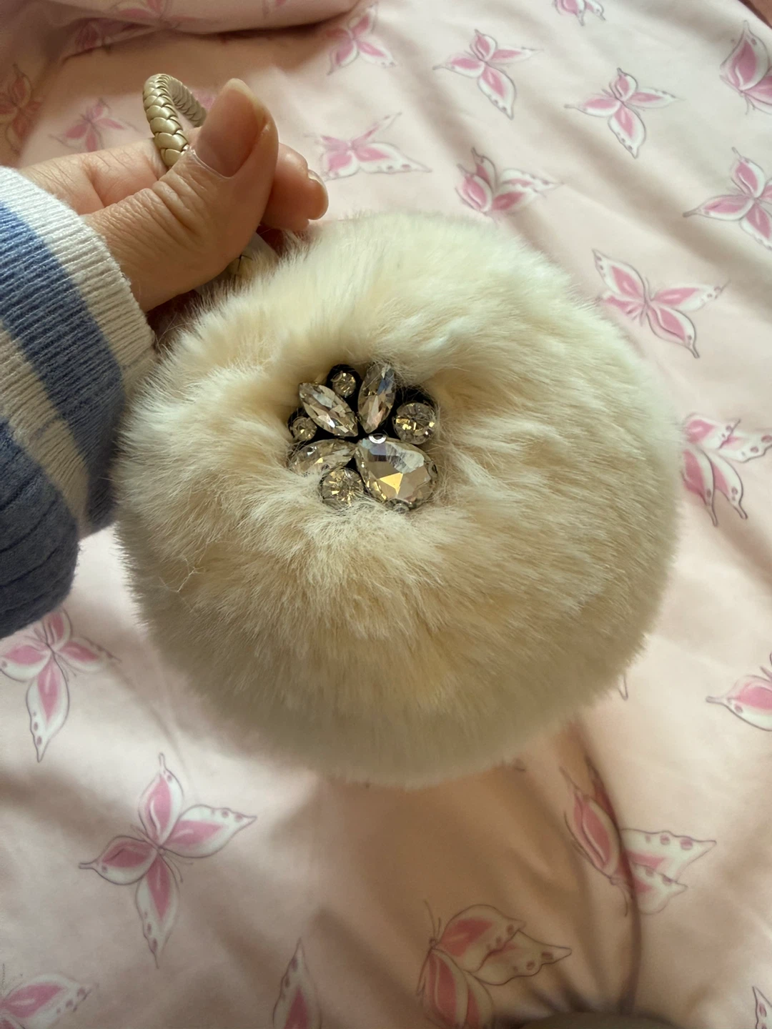 House of Harlow- Cream Faux Fur - photo 5