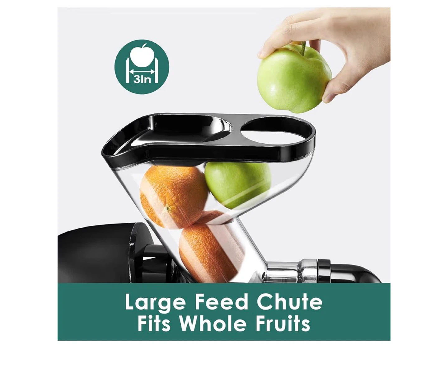 Fretta Aumate Cold Press Juicer - photo 5