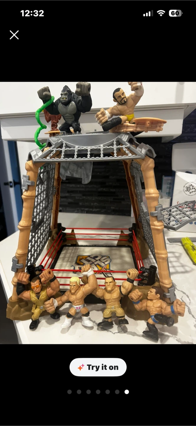 WWE Slam City Playset with Figures