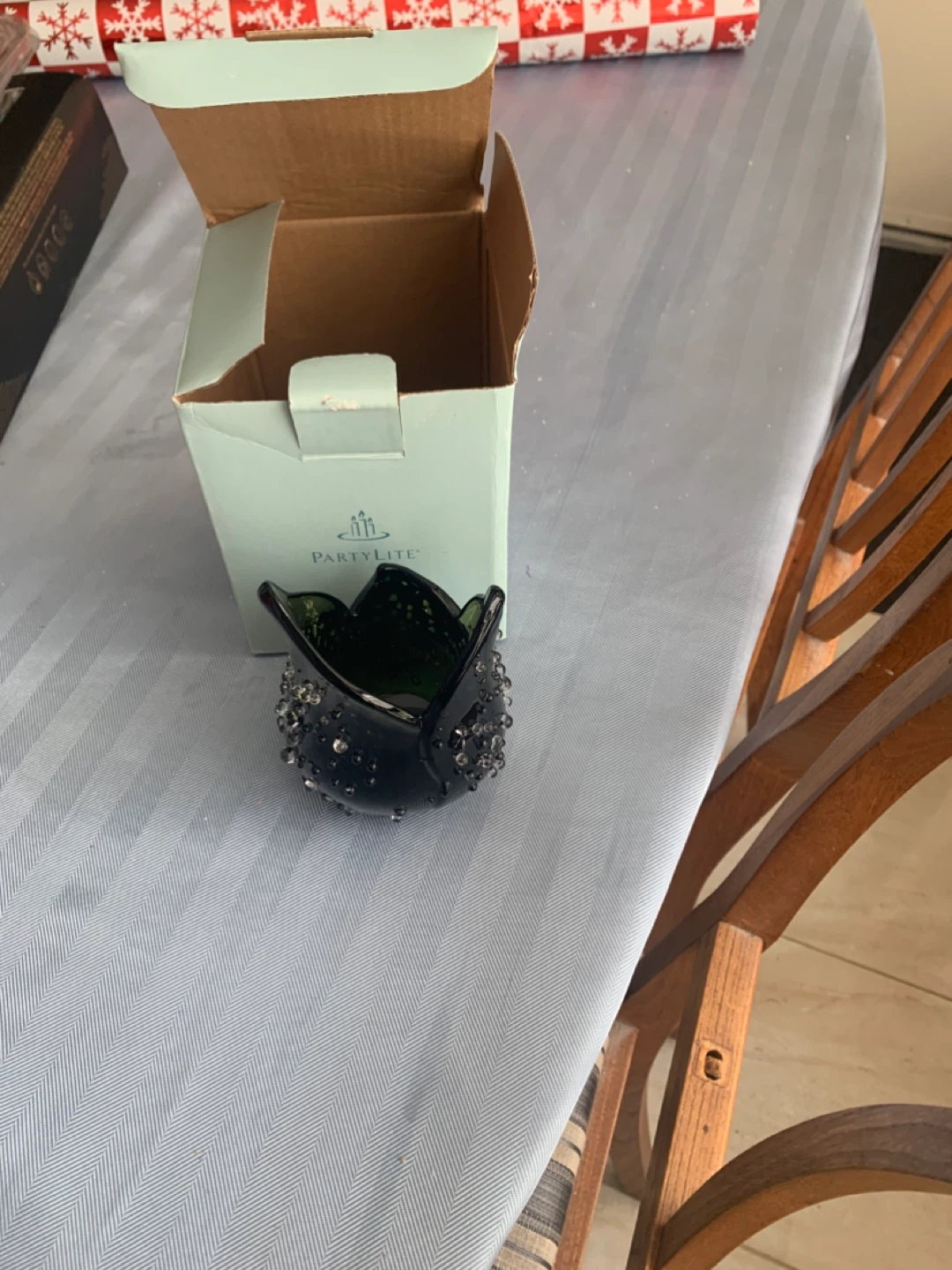 PartyLite Tealight Holder with Box 🥕 - photo 2