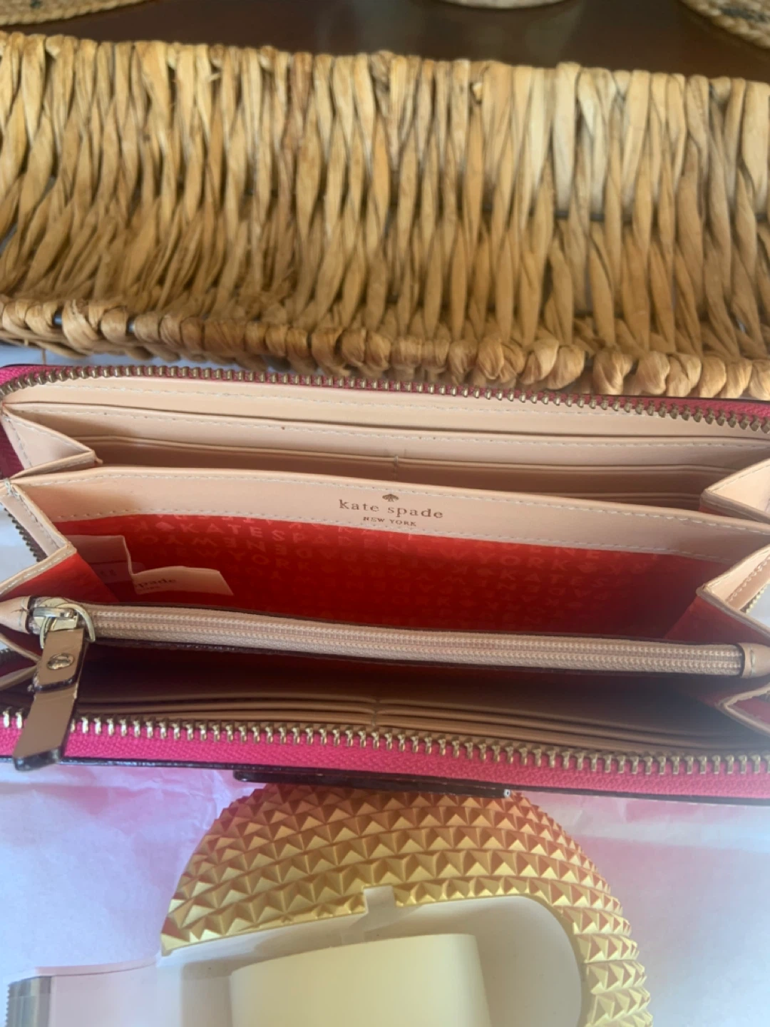 Kate Spade Pink FUSHIA  Wallet - photo 5