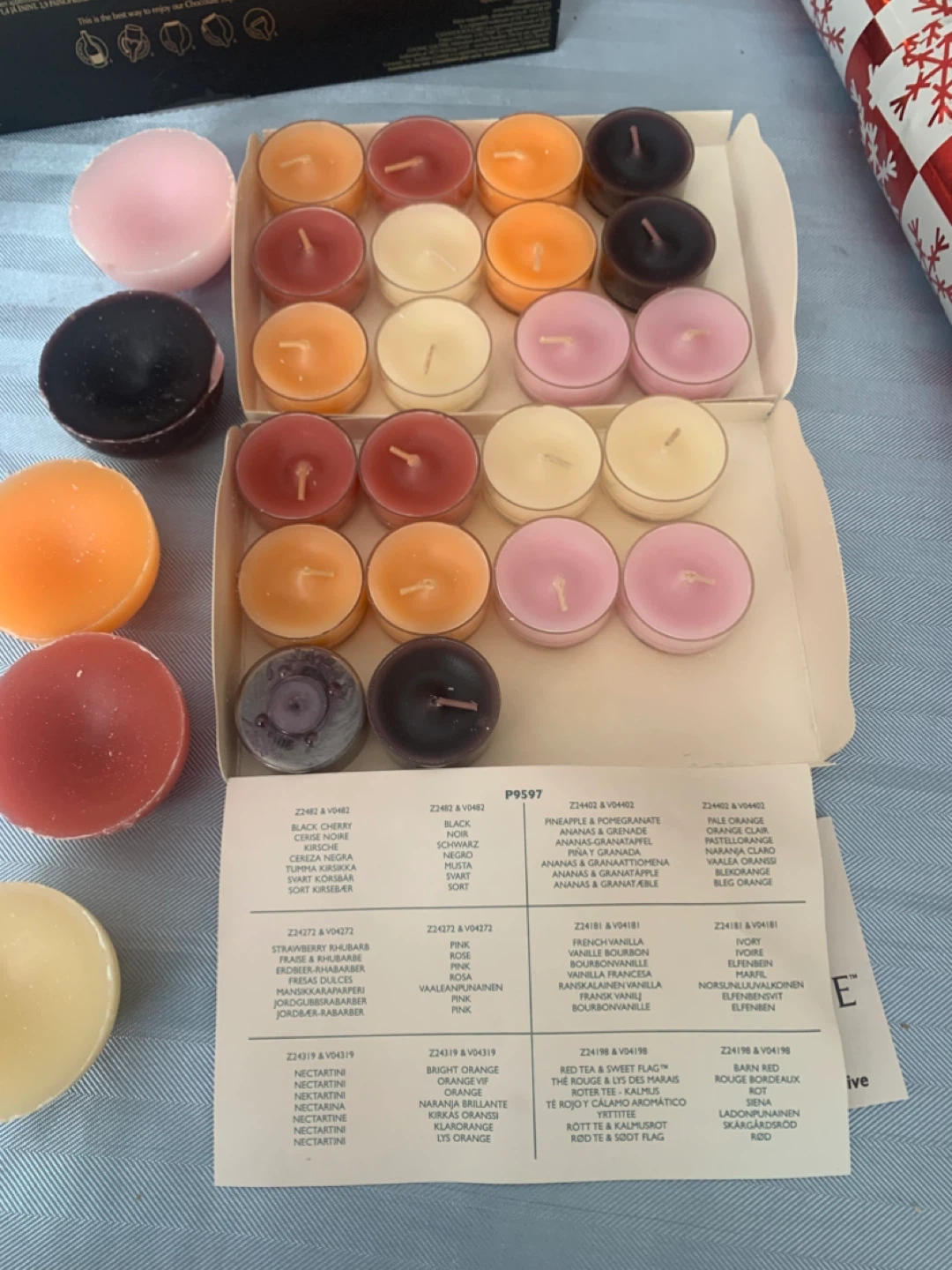 Partylite candles (various shapes and sizes) 🥕 - photo 2