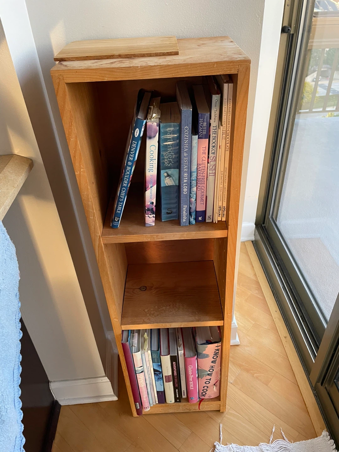 Pair of 3-tier Wooden Bookcases with Adjustable Shelves
