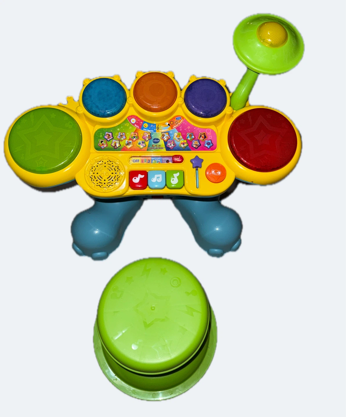 V-tech Elephant Drum Set