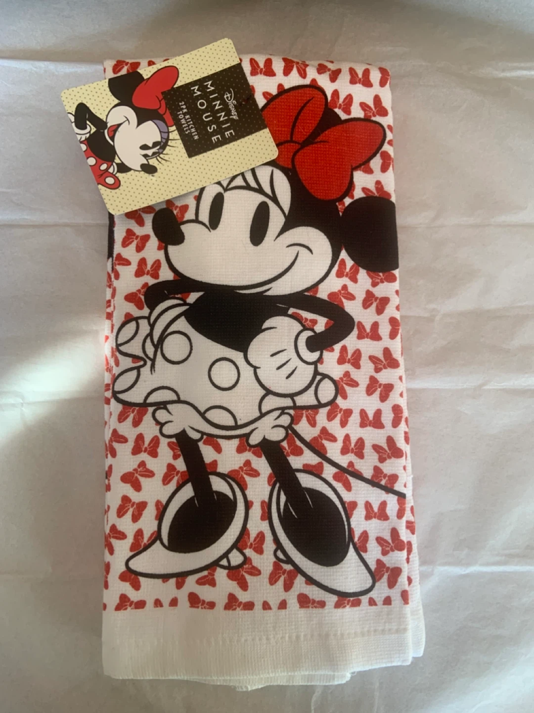 New Disney Minnie Mouse Kitchen Towels 2-Pack - photo 2