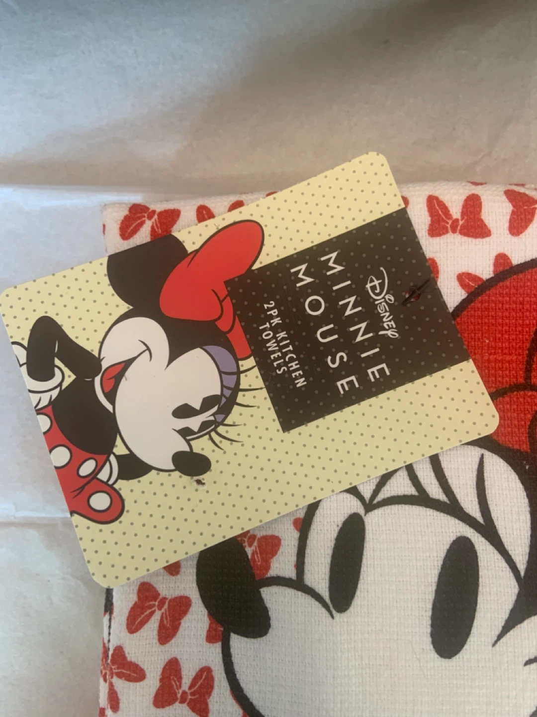 New Disney Minnie Mouse Kitchen Towels 2-Pack - photo 3