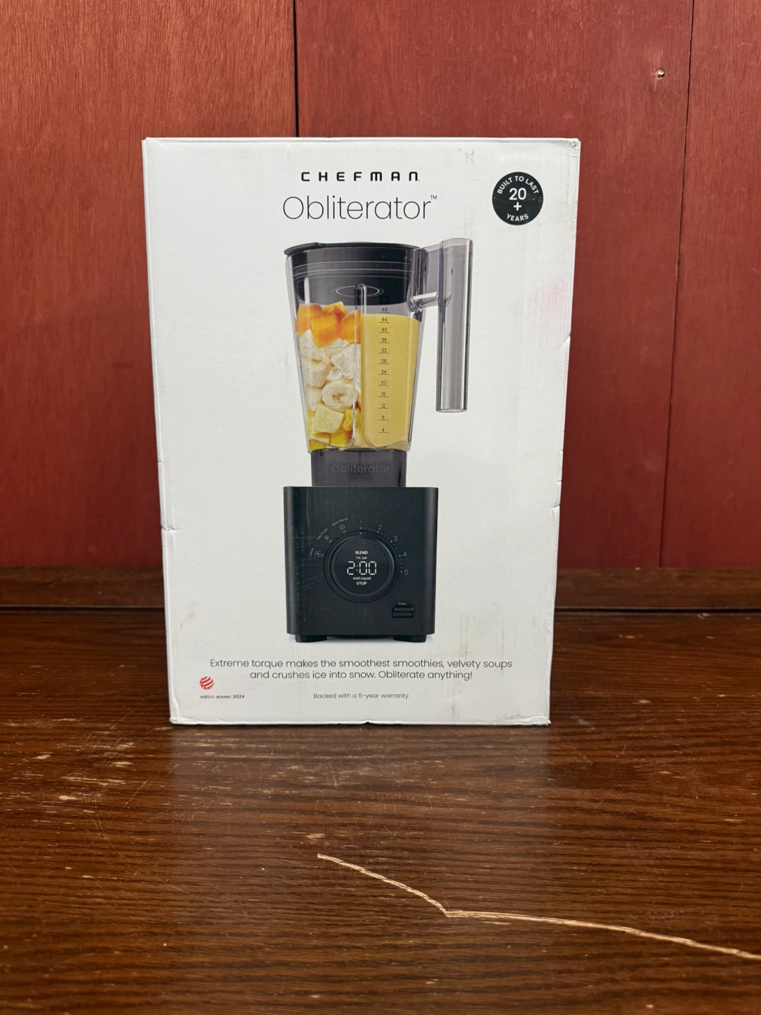 CHEFMAN OBLITERATOR 48 OZ COUNTERTOP BLENDER, 1380W - photo 5
