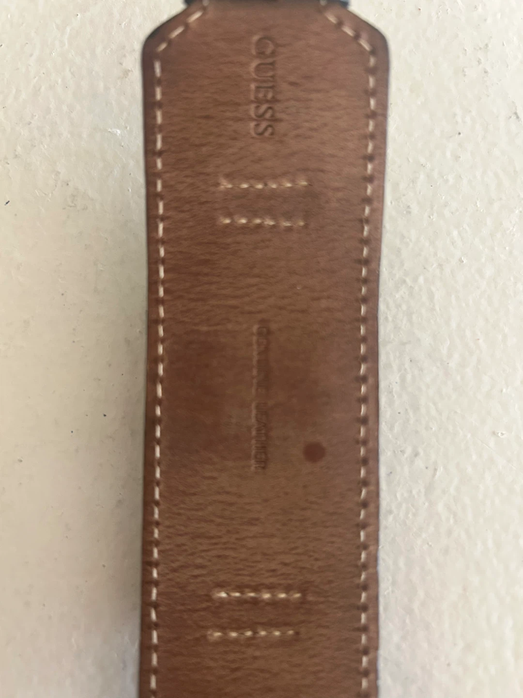 Guess Black Leather Cuff Watch - photo 4